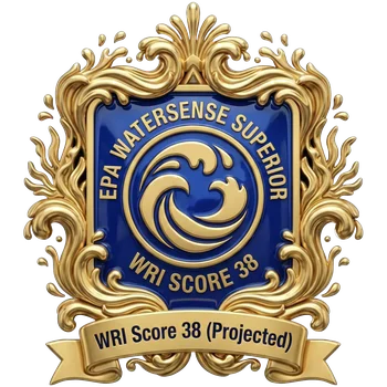 EPA WaterSense Superior - WRI Score 38 (Projected)
