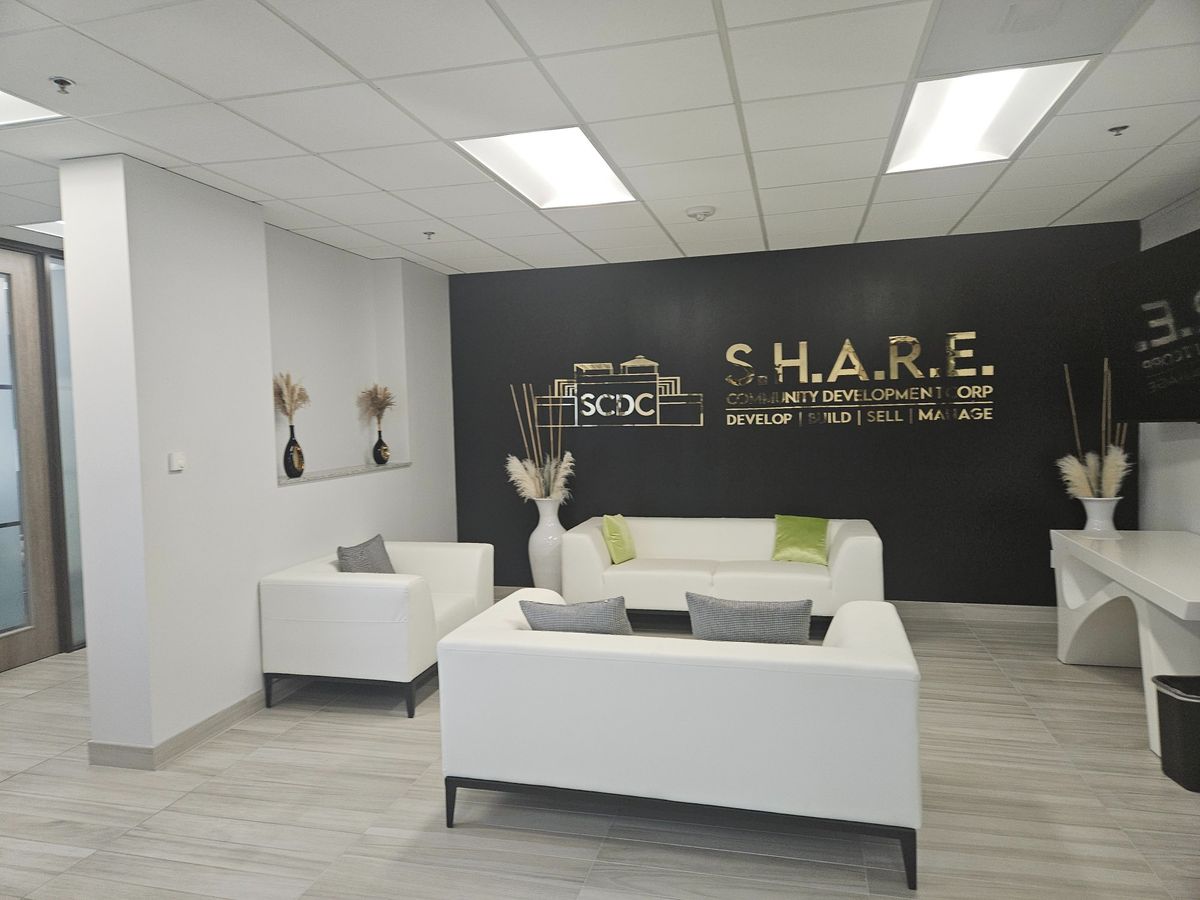 SCDC Headquarters — S.H.A.R.E. Community Development Corp office at 440 Louisiana Street, Suite 900, Houston, Texas 77002 (Lyric Tower)