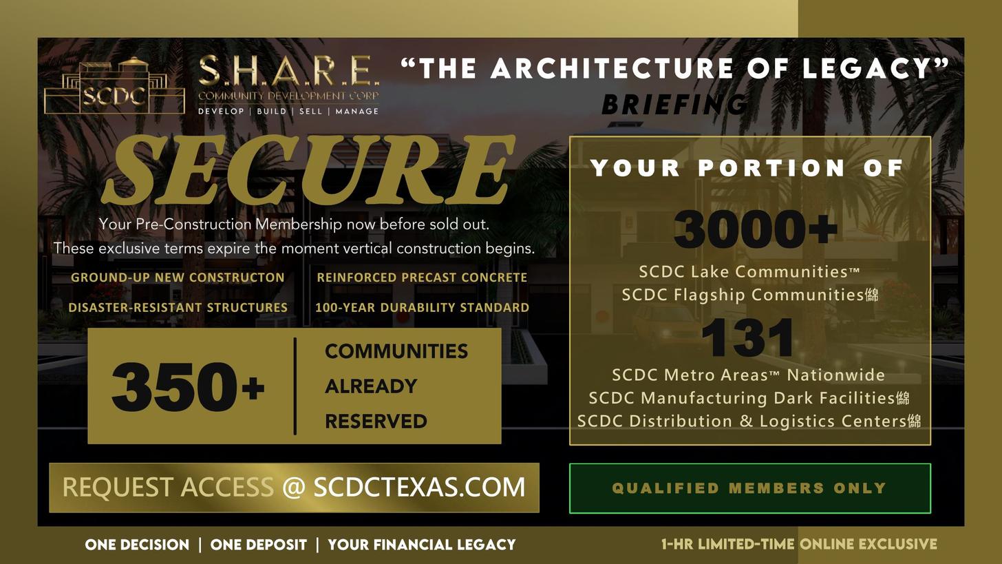 Secure — 3000+ Communities Nationwide