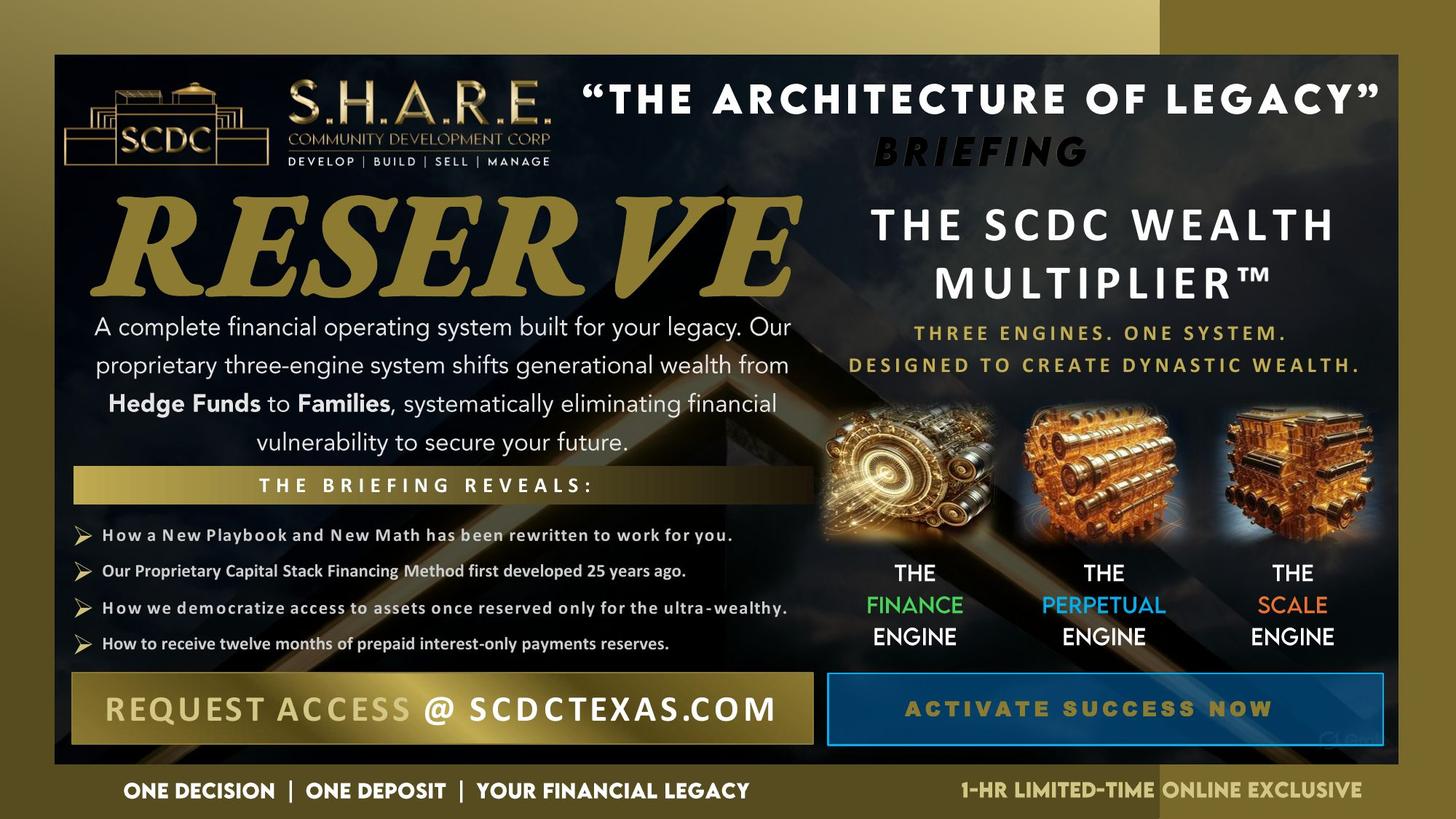 Reserve — The SCDC Wealth Multiplier