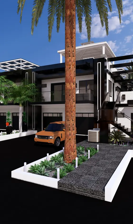 SCDC Texas 100-year durable precast concrete multifamily exterior render